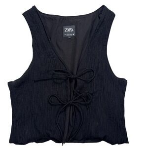 Zara | Tie Front Tank Size L